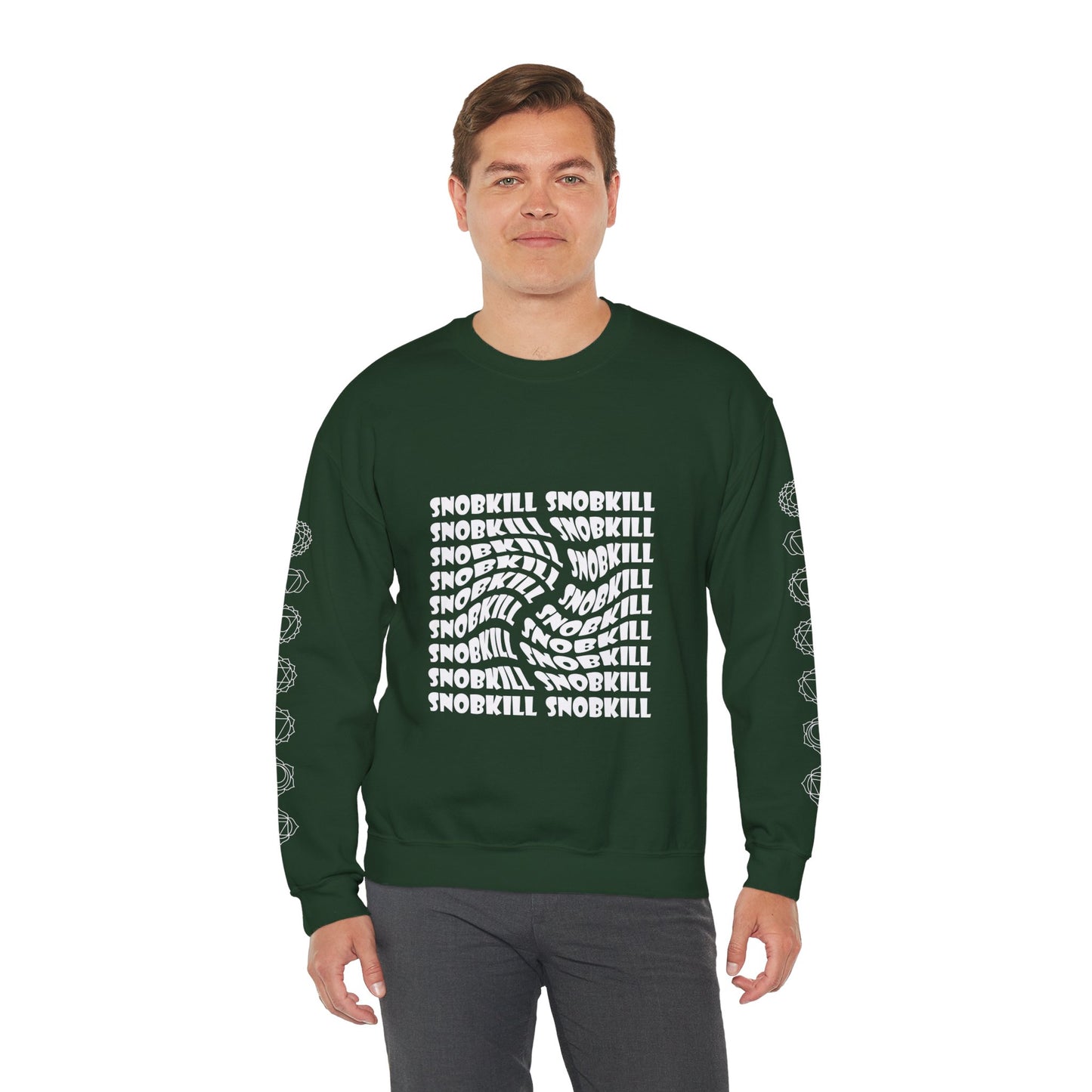 Red Gate Lock Unisex Heavy Blend™ Crewneck Sweatshirt