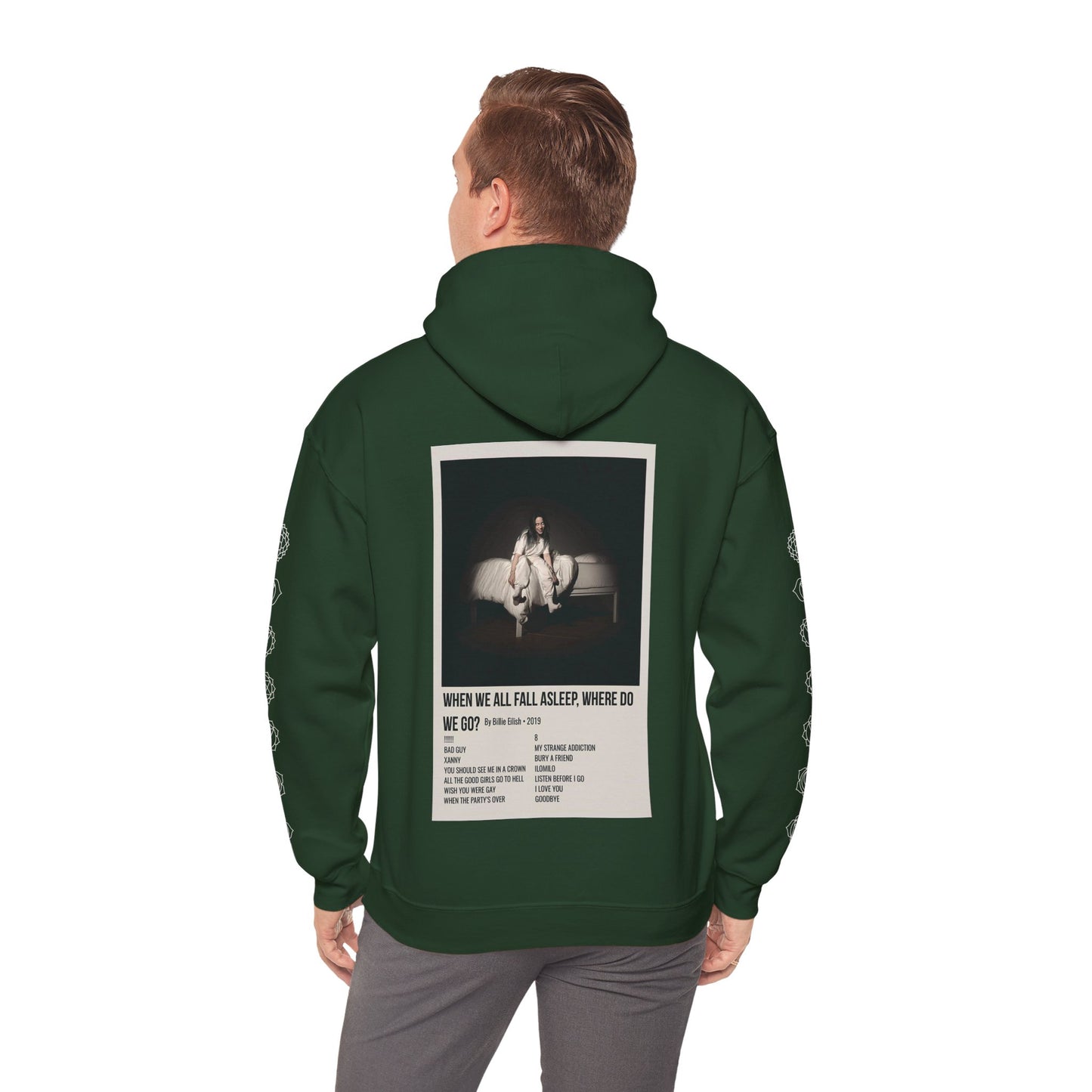 WHEN WE ALL FALL ASLEEP, WHERE DO WE GO? by Billie Eilish - 2019 Unisex Heavy Blend™ Hooded Sweatshirt