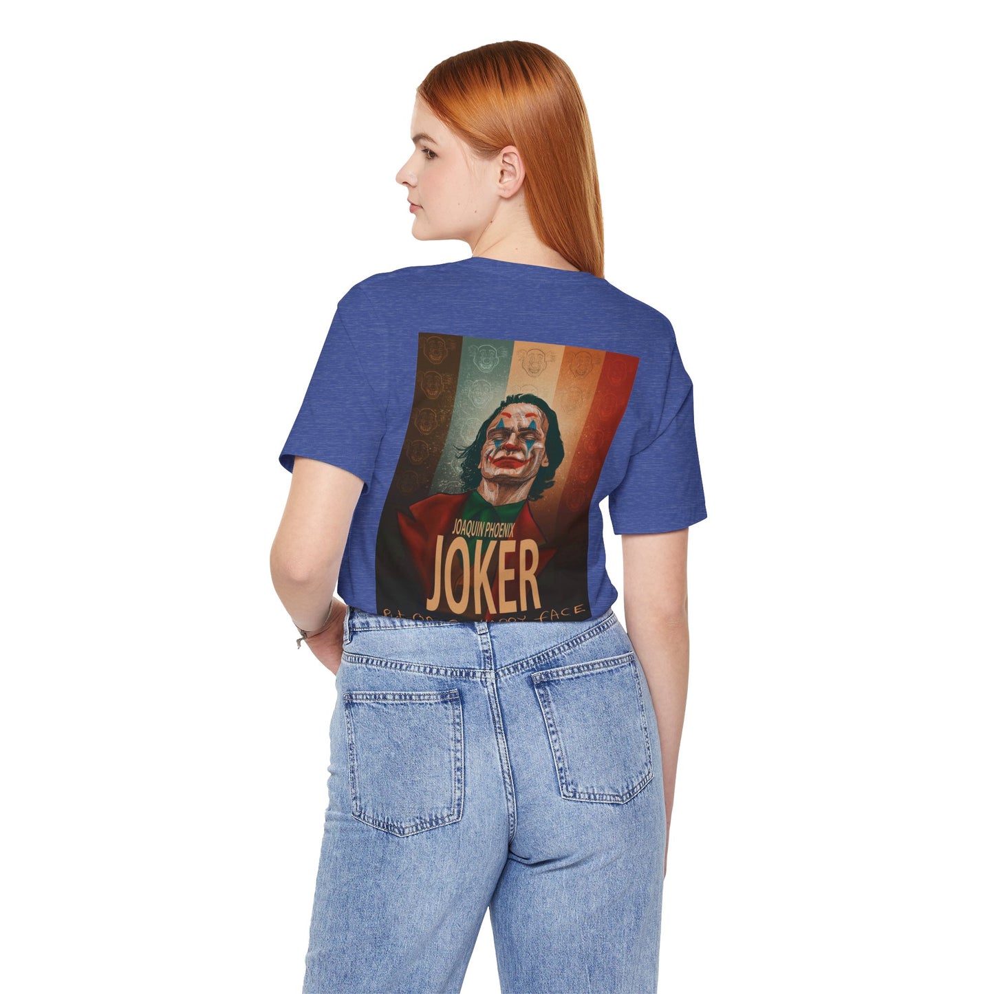 Joker Joaquin Phoenix Unisex Jersey Short Sleeve Tee