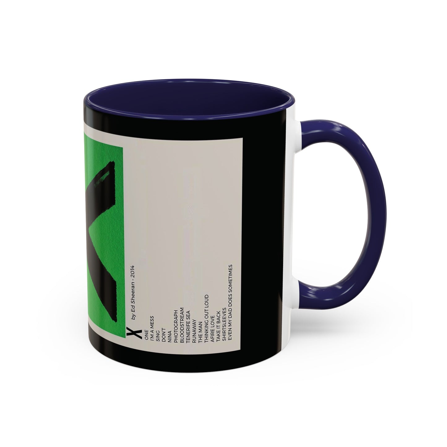 X by Ed Sheeran - 2014 Accent Coffee Mug, 11oz