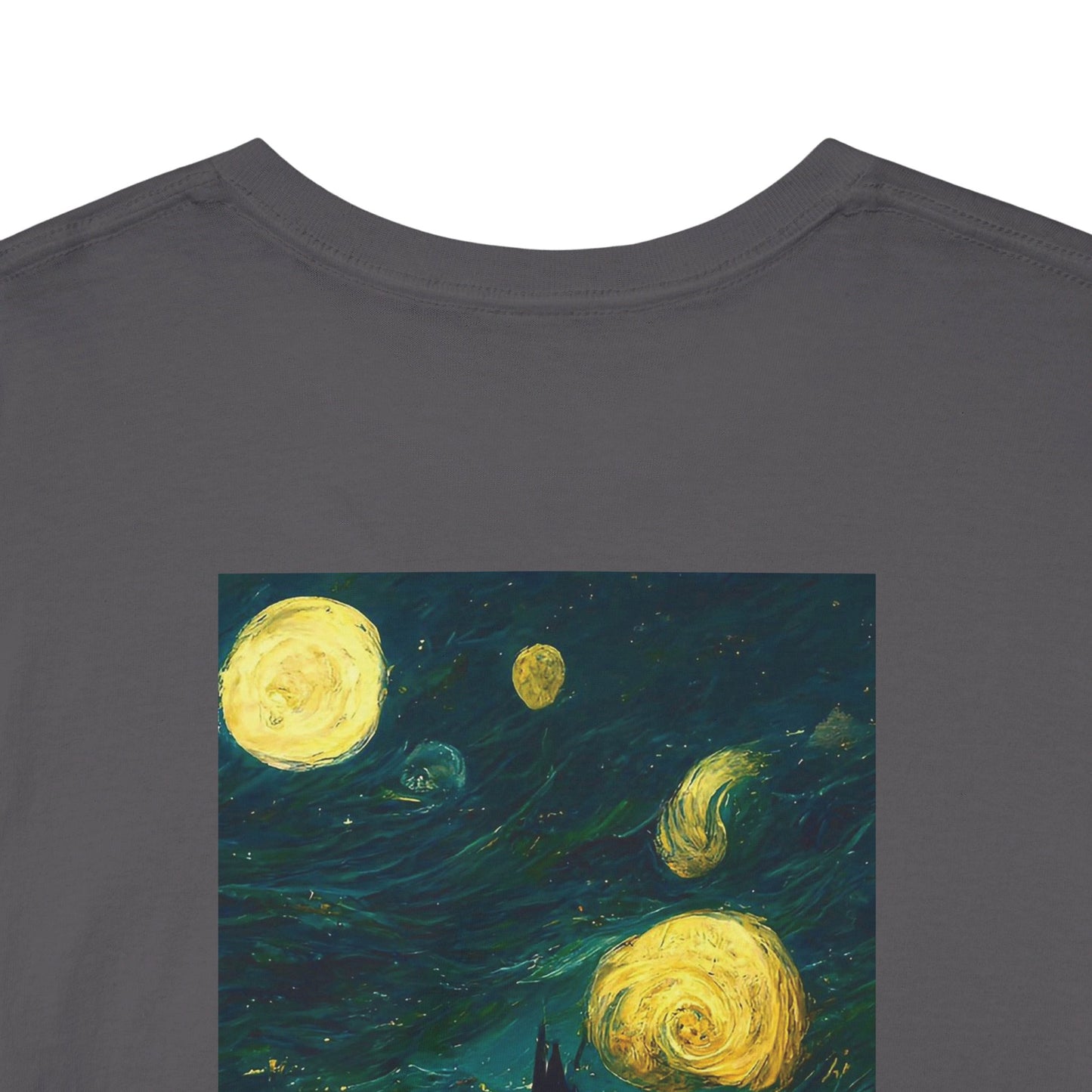 Starry Night Hogwarts Unisex Heavy Cotton Tee