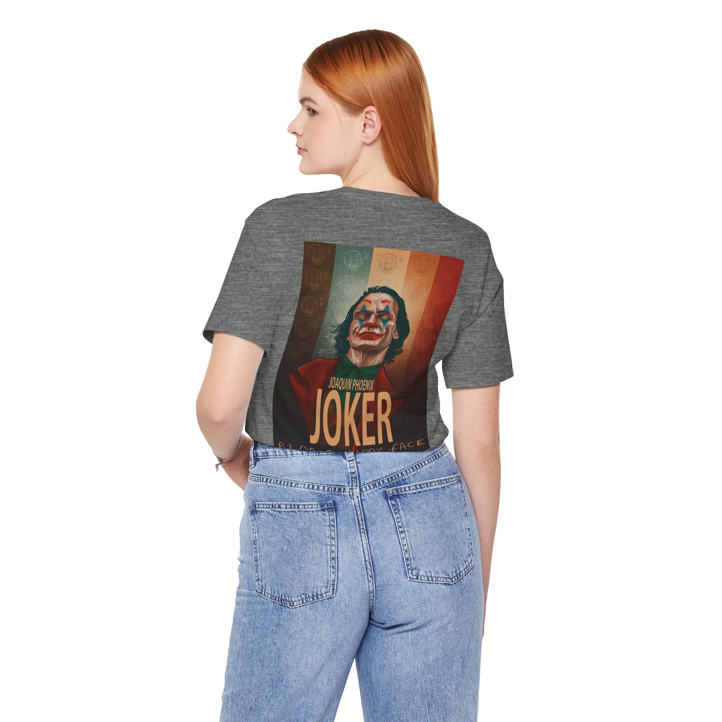 Joker Joaquin Phoenix Unisex Jersey Short Sleeve Tee