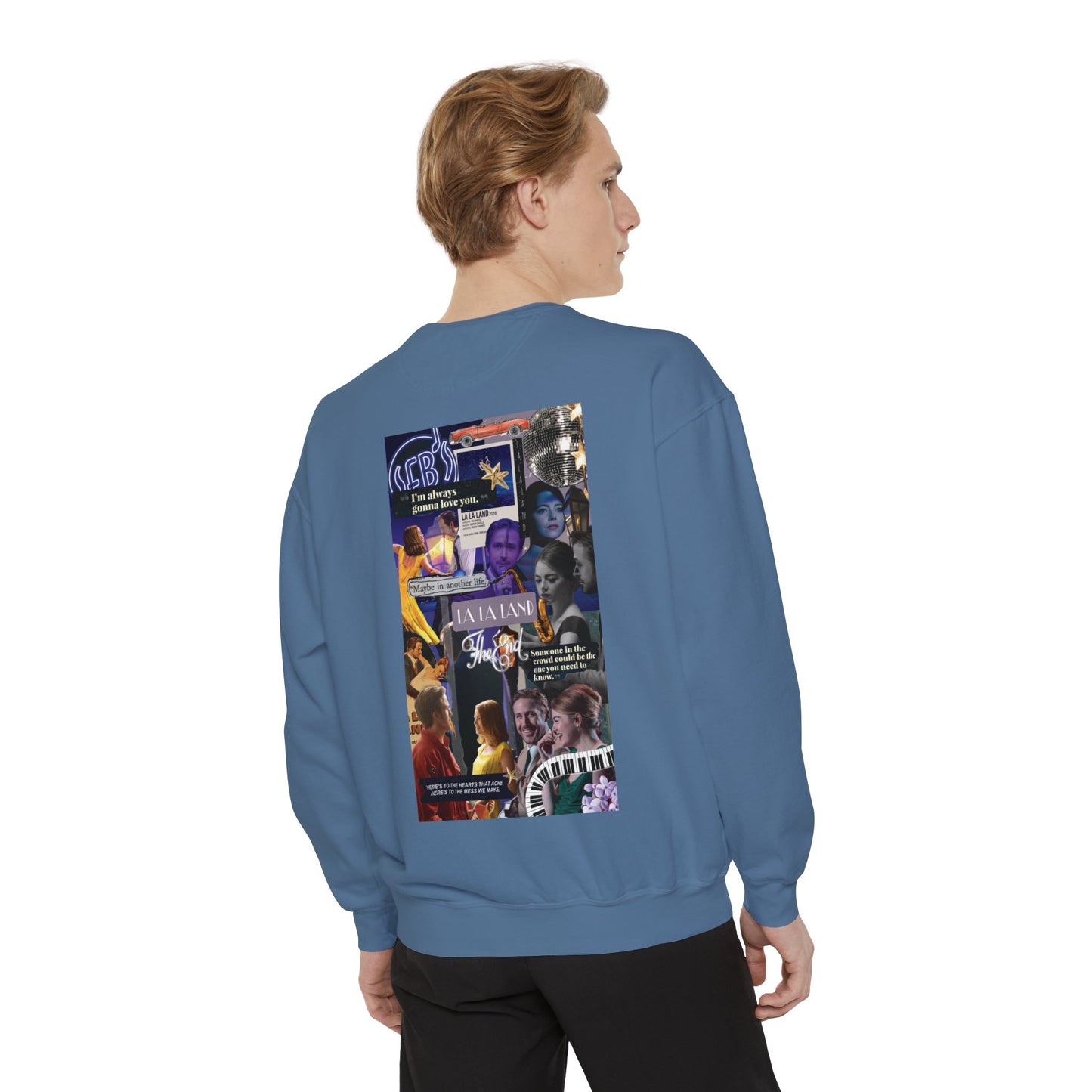 La La Land Unisex Garment-Dyed Sweatshirt