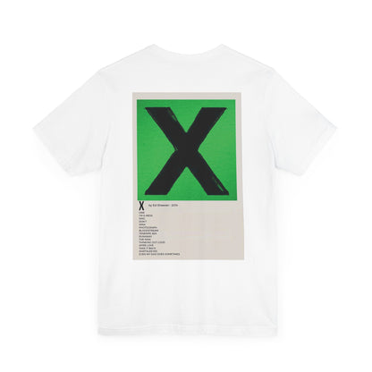 X by Ed Sheeran - 2014 Unisex Jersey Short Sleeve Tee