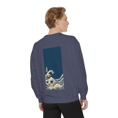 Waves [3rd Edition] Unisex Garment-Dyed Sweatshirt