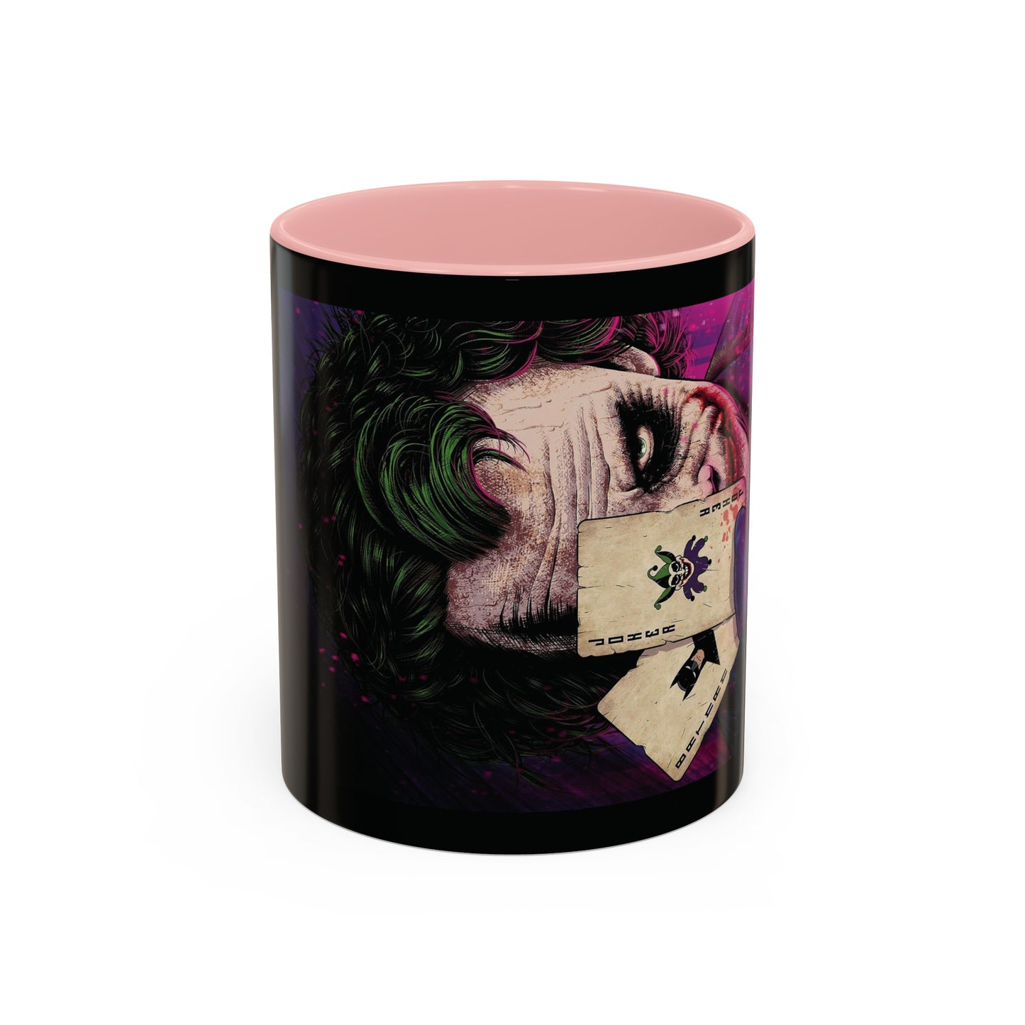 Joker Heath Ledger [2nd Edition] Accent Coffee Mug, 11oz