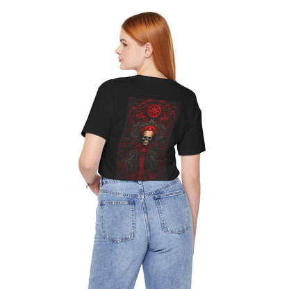 Red Gate Lock Unisex Jersey Short Sleeve Tee