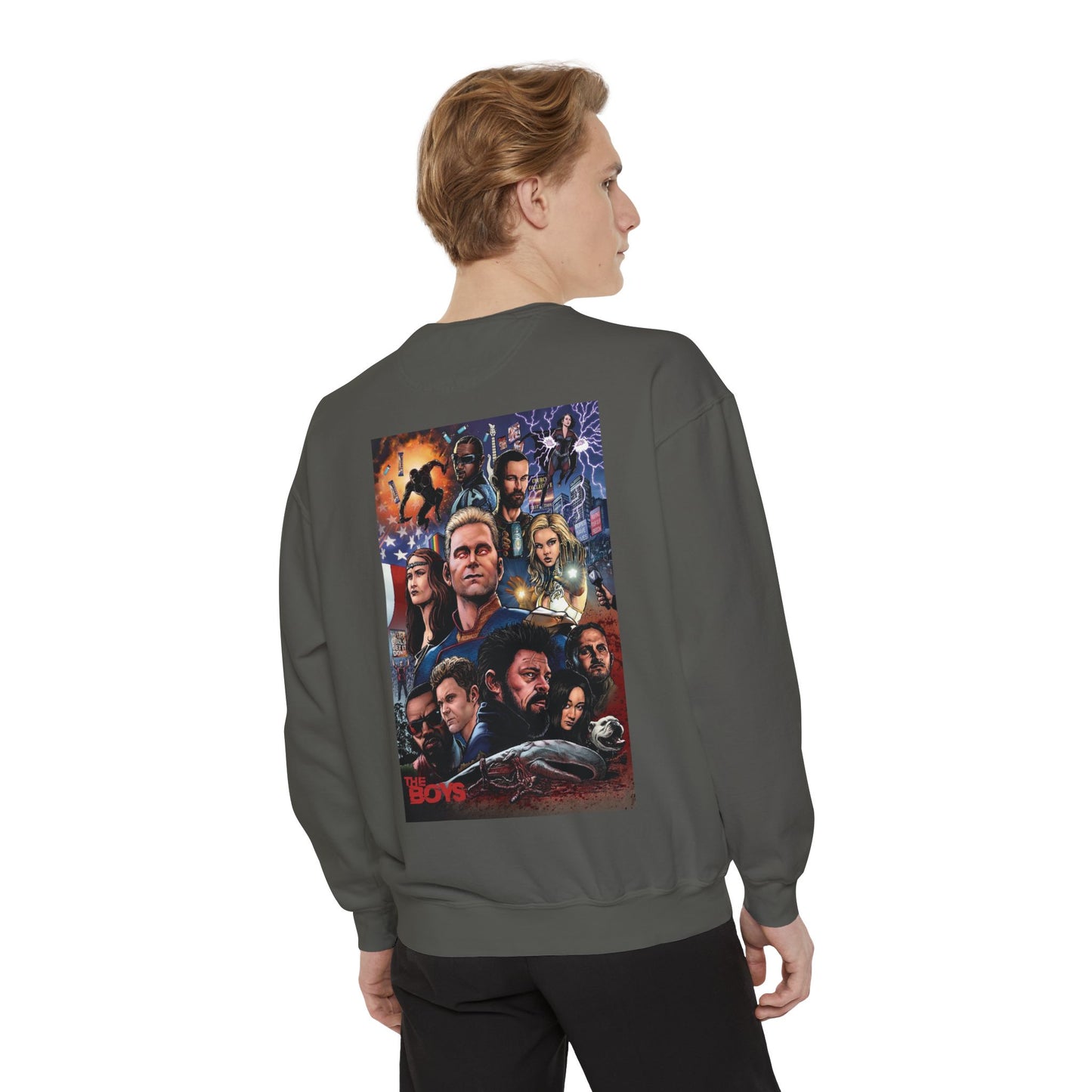 The Boys [1st Edition] Unisex Garment-Dyed Sweatshirt