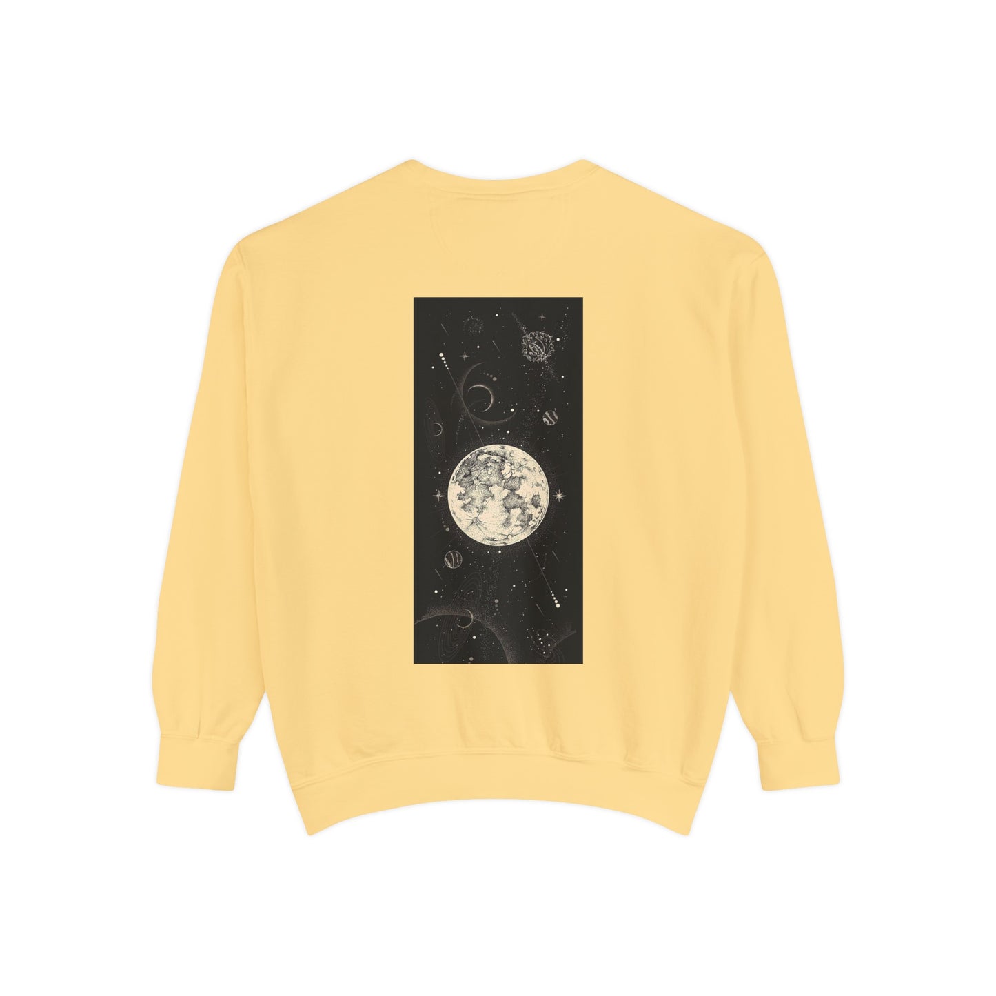 The Moon [1st Edition] Unisex Garment-Dyed Sweatshirt