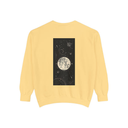 The Moon [1st Edition] Unisex Garment-Dyed Sweatshirt