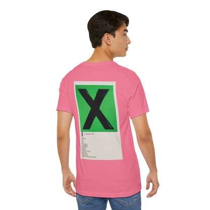 X by Ed Sheeran - 2014 Unisex Jersey Short Sleeve Tee