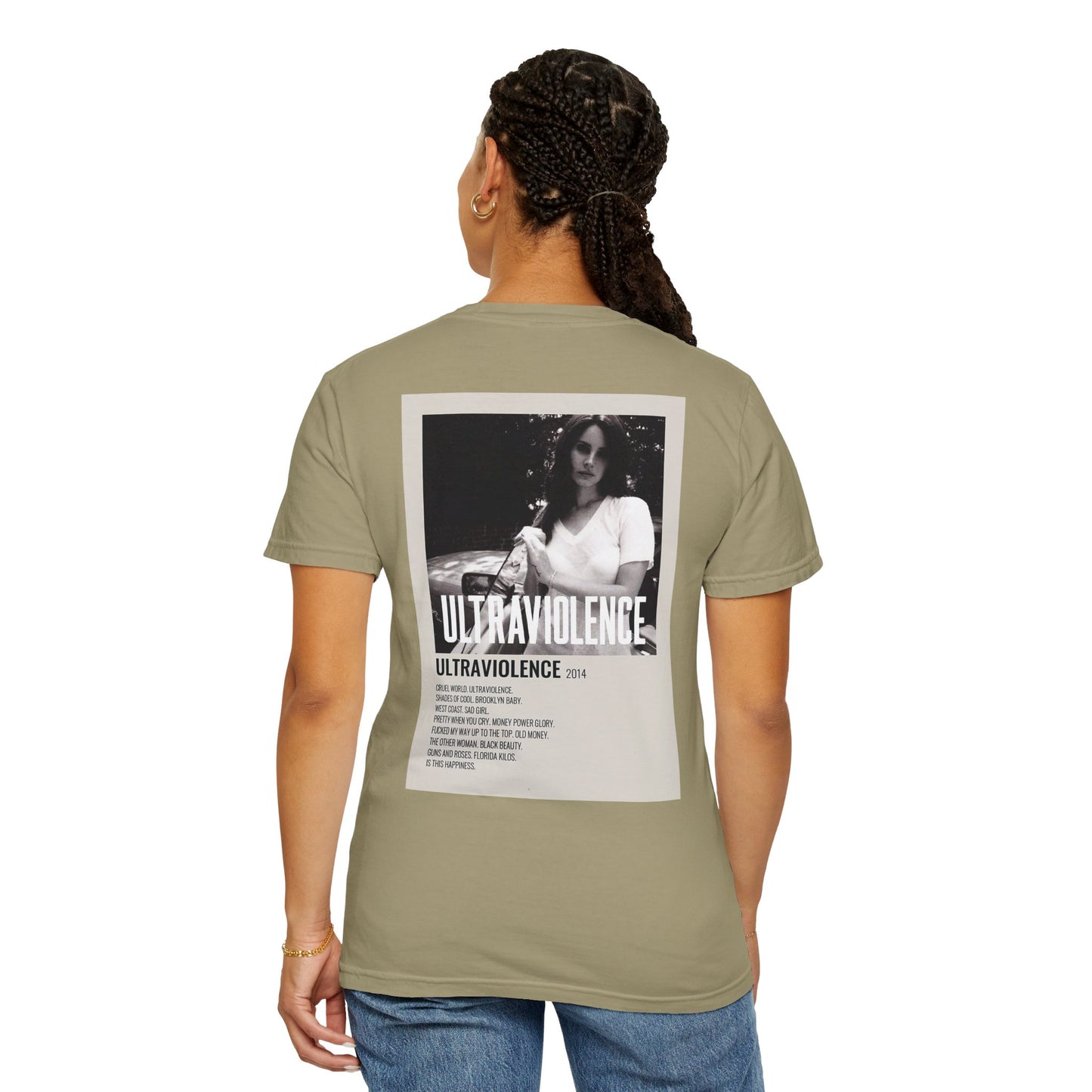 Ultraviolence by Lana Del Rey - 2014 Unisex Garment-Dyed T-shirt