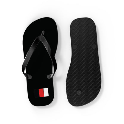 SNOBkill Unisex Flip Flops [Black Edition]