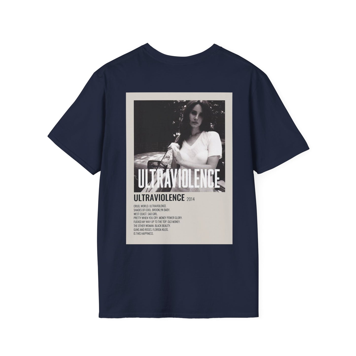 Ultraviolence by Lana Del Rey - 2014 Unisex Softstyle T-Shirt