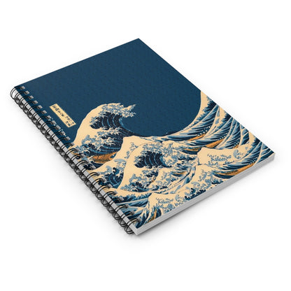 Waves [3rd Edition] Spiral Notebook - Ruled Line