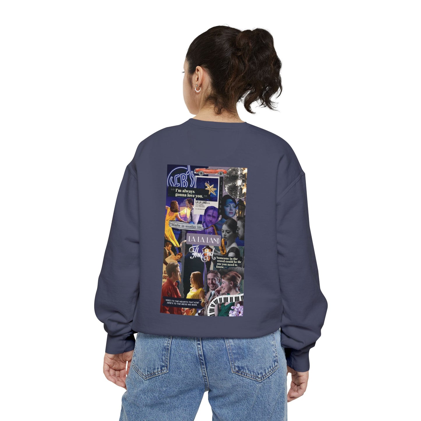 La La Land Unisex Garment-Dyed Sweatshirt