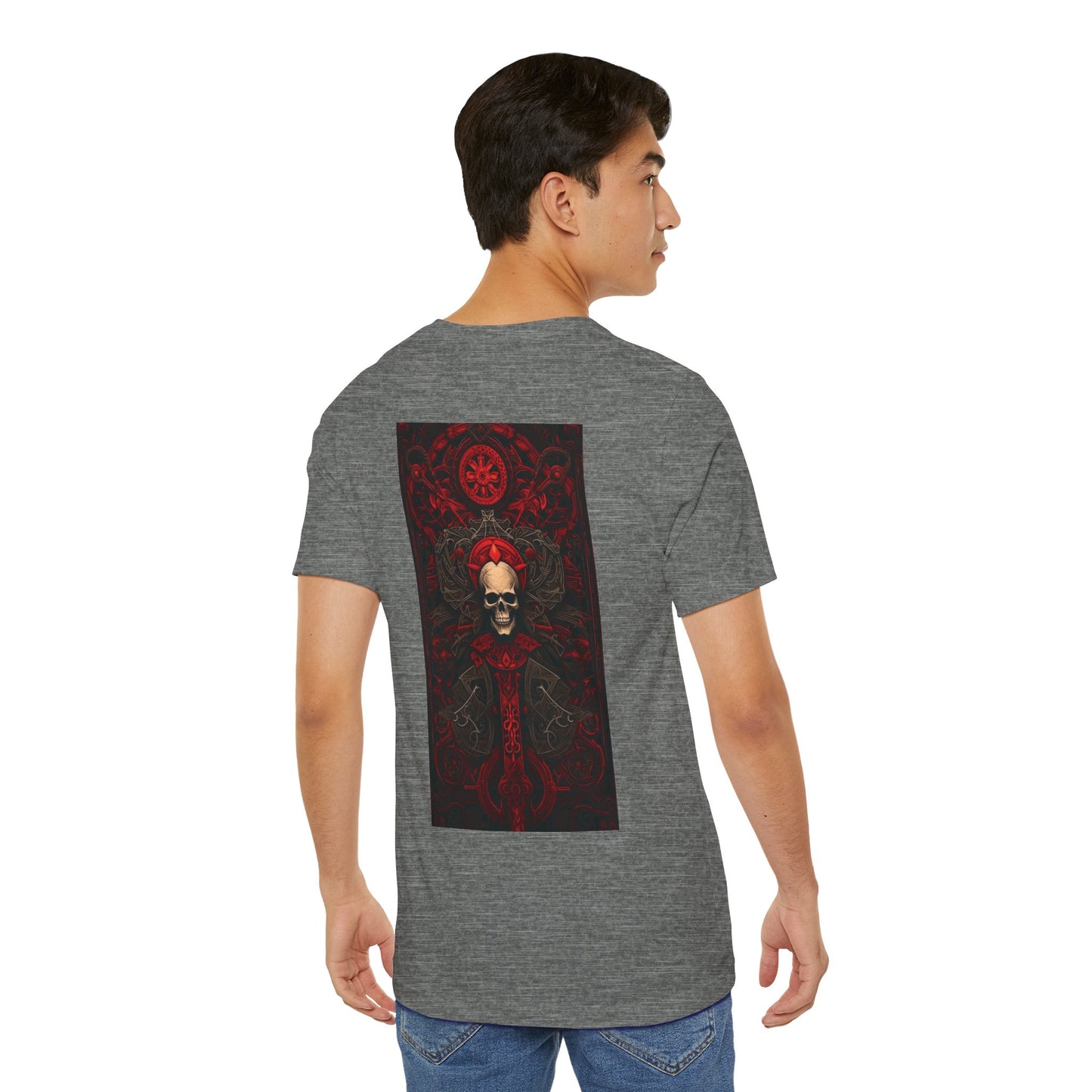 Red Gate Lock Unisex Jersey Short Sleeve Tee