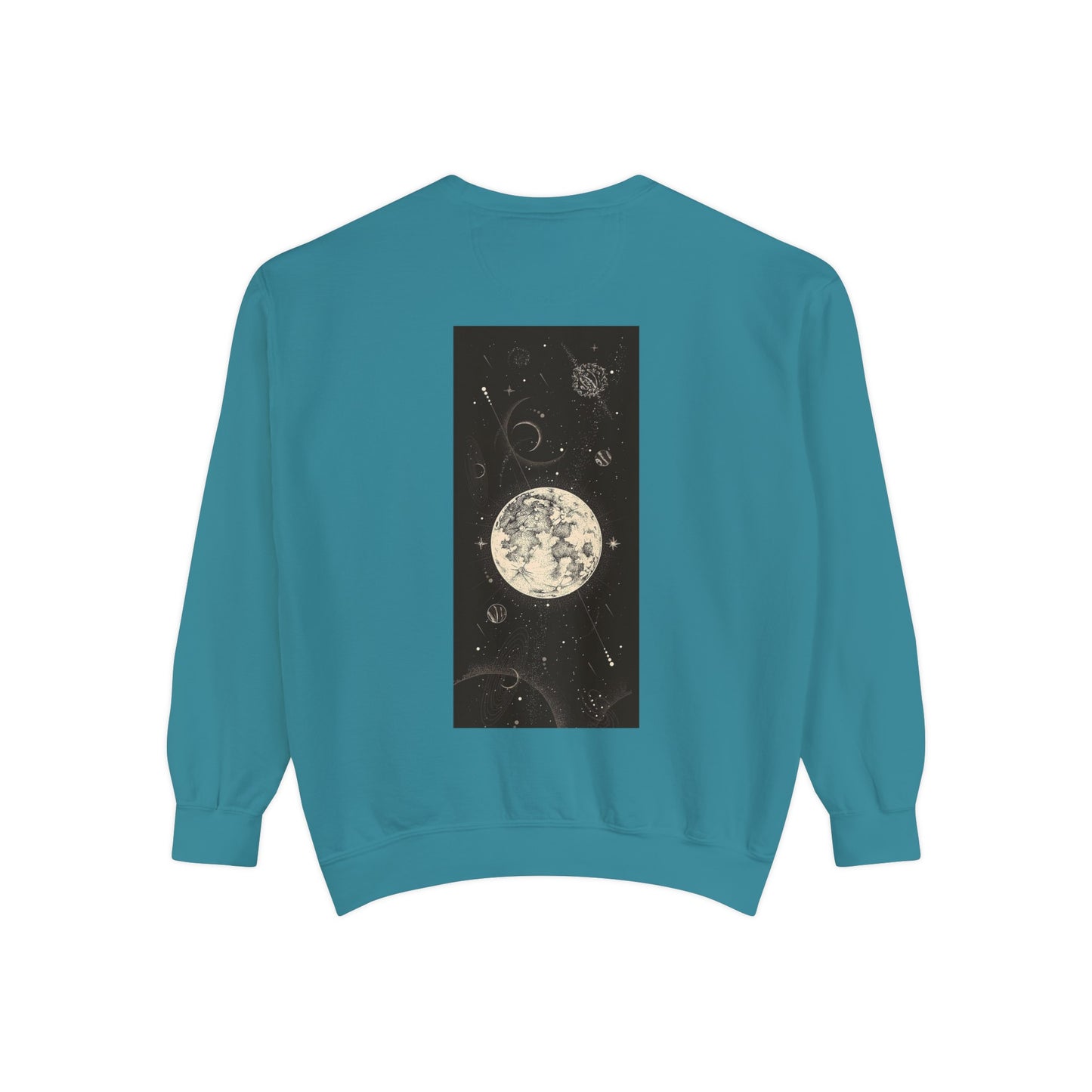 The Moon [1st Edition] Unisex Garment-Dyed Sweatshirt