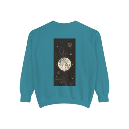 The Moon [1st Edition] Unisex Garment-Dyed Sweatshirt