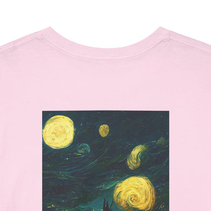 Starry Night Hogwarts Unisex Heavy Cotton Tee