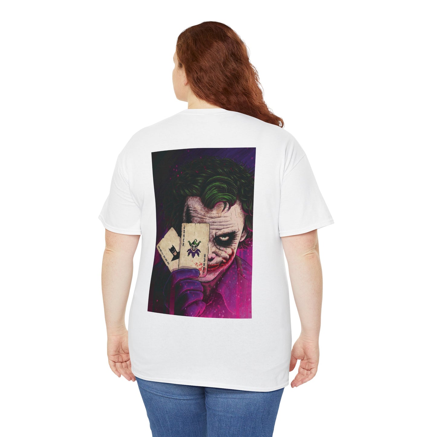 Joker Heath Ledger [2nd Edition] Unisex Heavy Cotton Tee