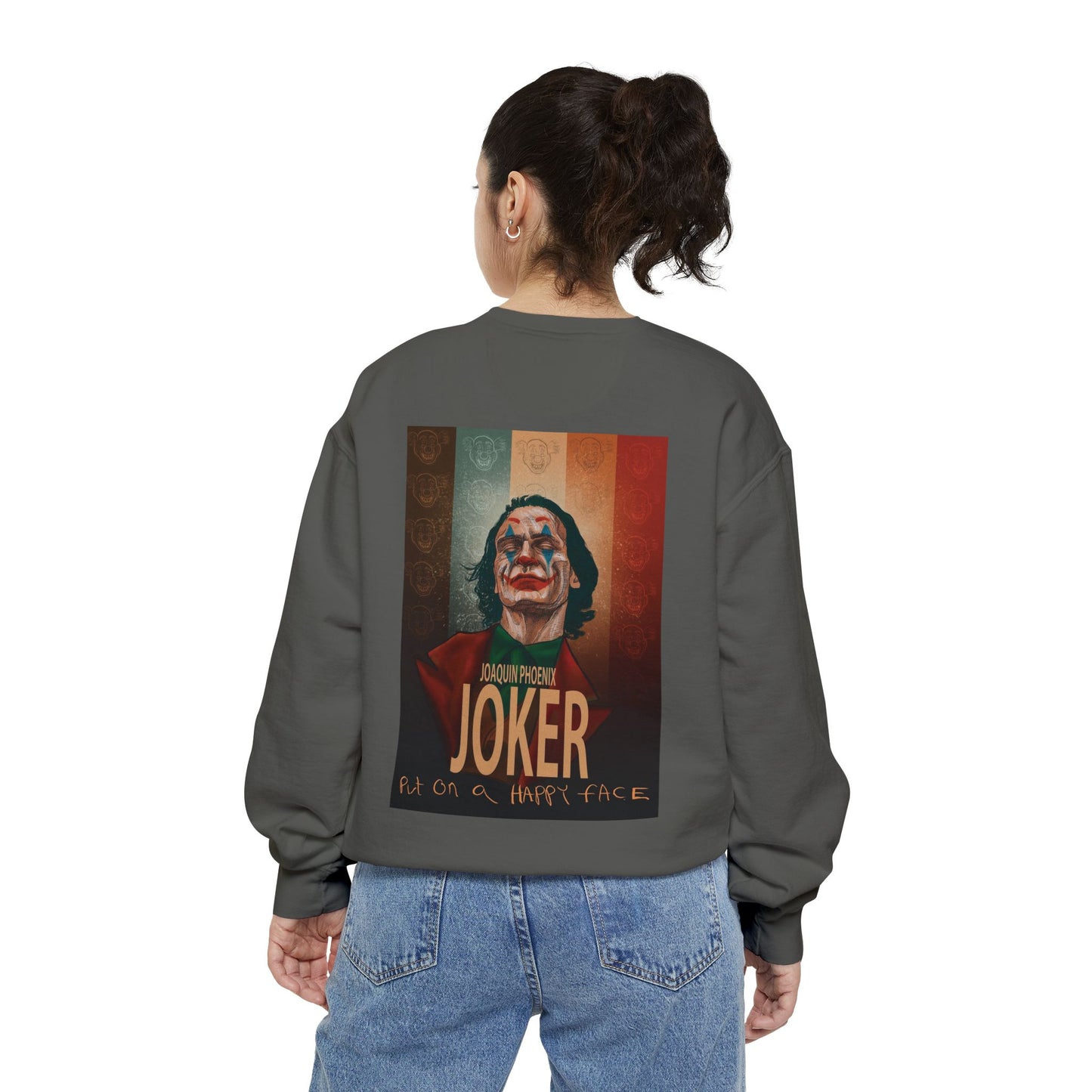 Joker Joaquin Phoenix Unisex Garment-Dyed Sweatshirt