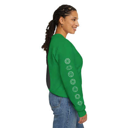 Weapon=Peace Unisex Heavy Blend™ Crewneck Sweatshirt