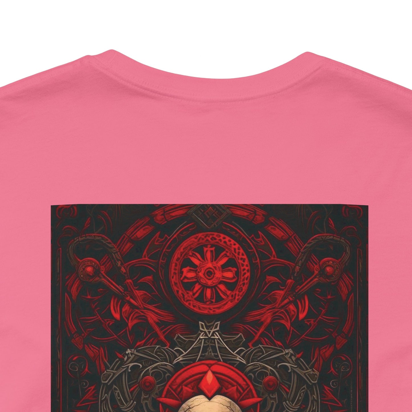 Red Gate Lock Unisex Jersey Short Sleeve Tee