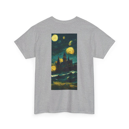 Starry Night Hogwarts Unisex Heavy Cotton Tee