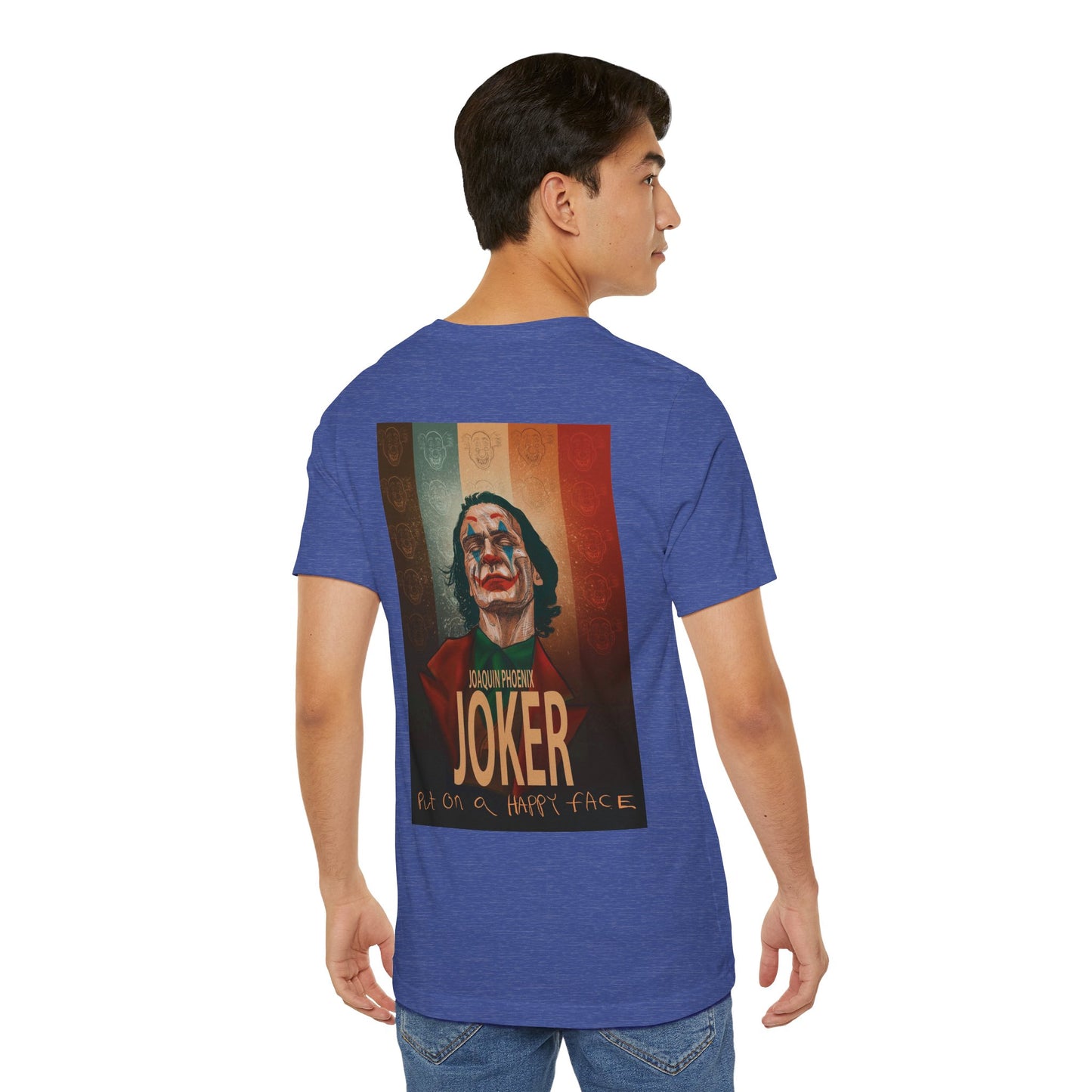 Joker Joaquin Phoenix Unisex Jersey Short Sleeve Tee