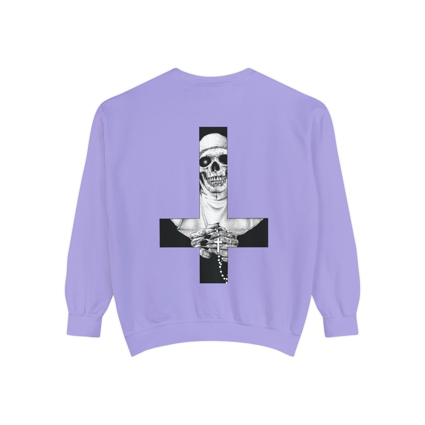 Nun Skull [1st Edition] Unisex Garment-Dyed Sweatshirt