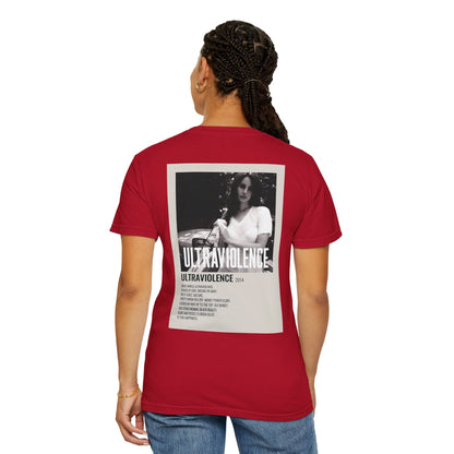 Ultraviolence by Lana Del Rey - 2014 Unisex Garment-Dyed T-shirt