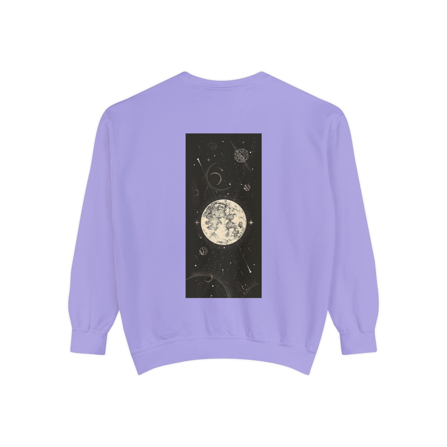 The Moon [1st Edition] Unisex Garment-Dyed Sweatshirt