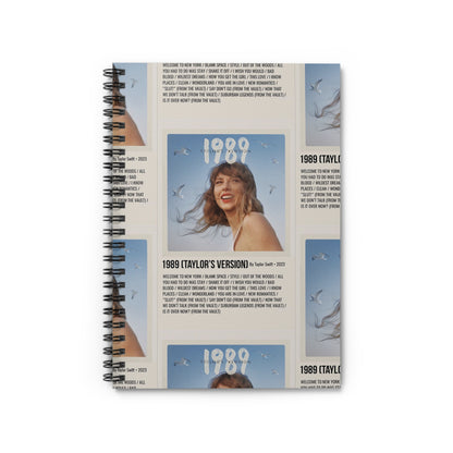 1989 - 2023 Spiral Notebook - Ruled Line