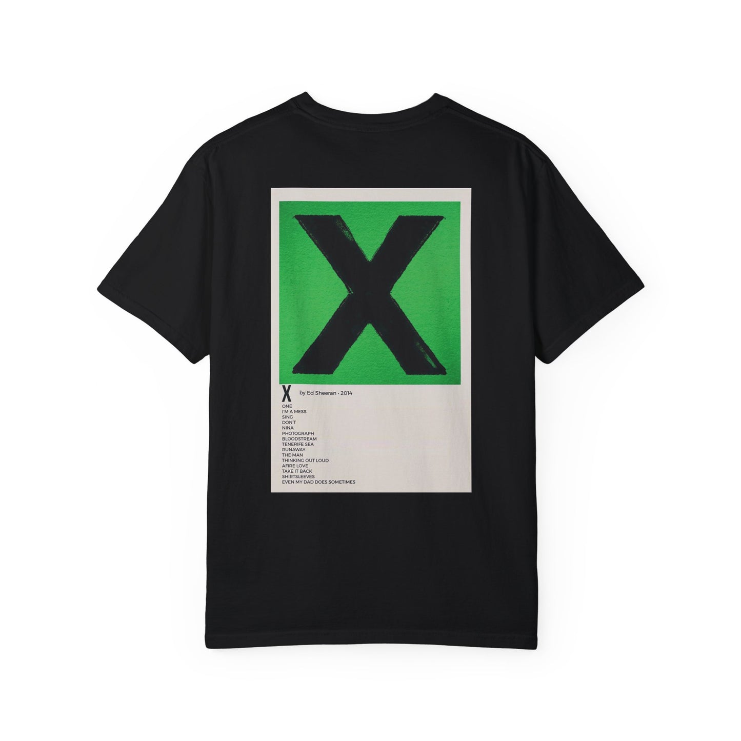 X by Ed Sheeran - 2014 Unisex Garment-Dyed T-shirt