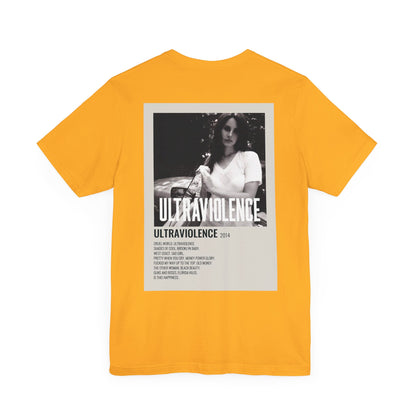 Ultraviolence by Lana Del Rey - 2014 Unisex Jersey Short Sleeve Tee