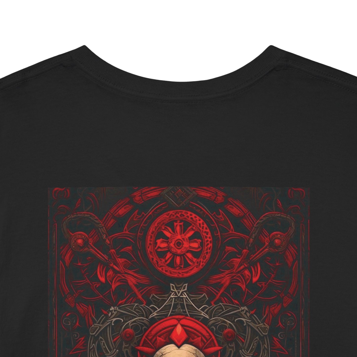 Red Gate Lock Unisex Heavy Cotton Tee