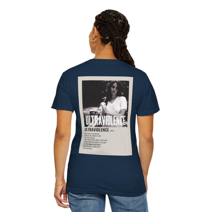 Ultraviolence by Lana Del Rey - 2014 Unisex Garment-Dyed T-shirt