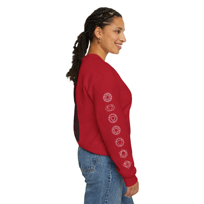 Red Gate Lock Unisex Heavy Blend™ Crewneck Sweatshirt