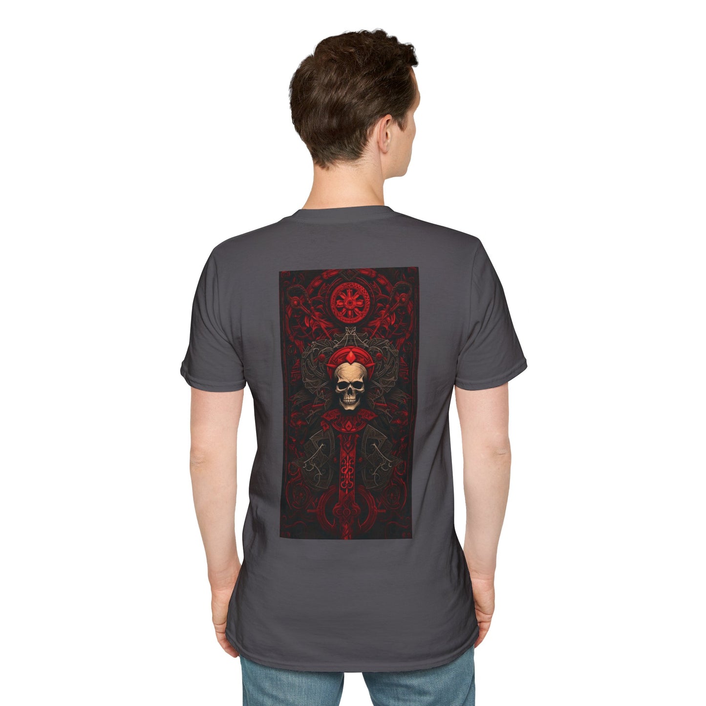 Red Gate Lock Unisex Softstyle T-Shirt