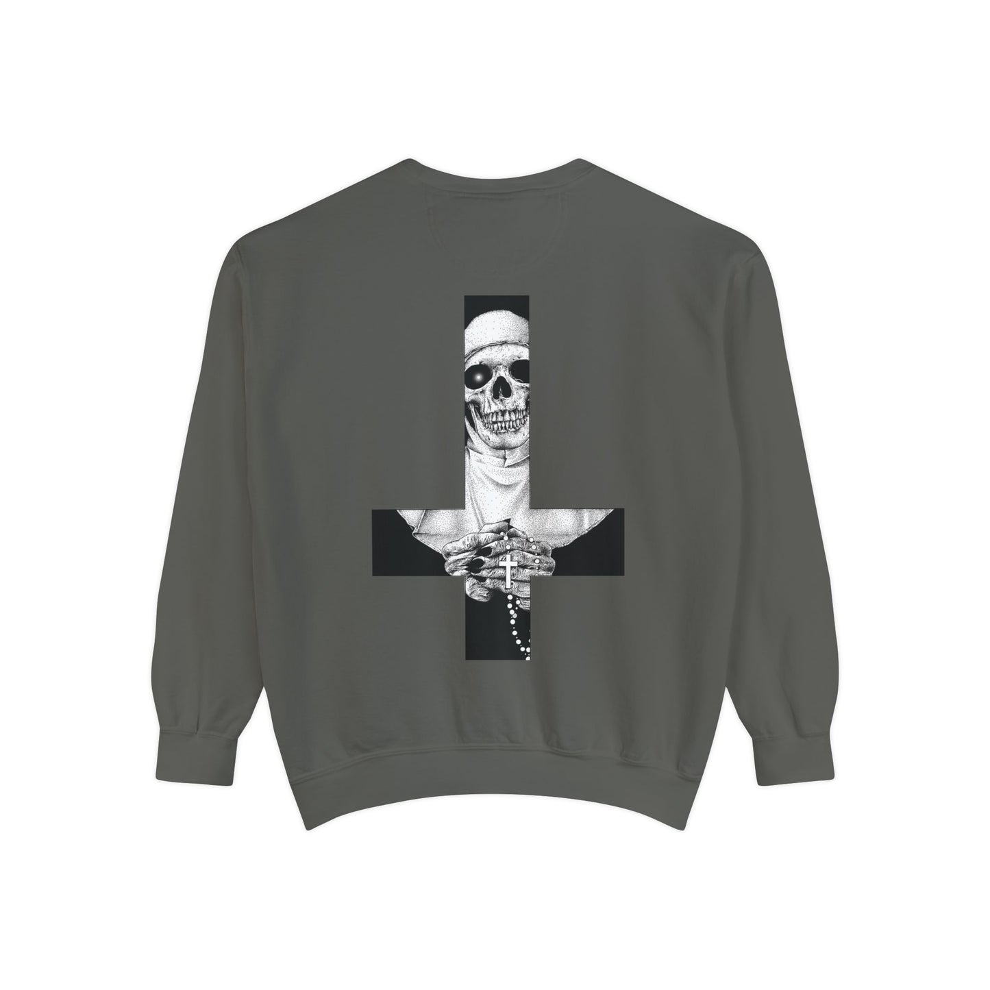 Nun Skull [1st Edition] Unisex Garment-Dyed Sweatshirt