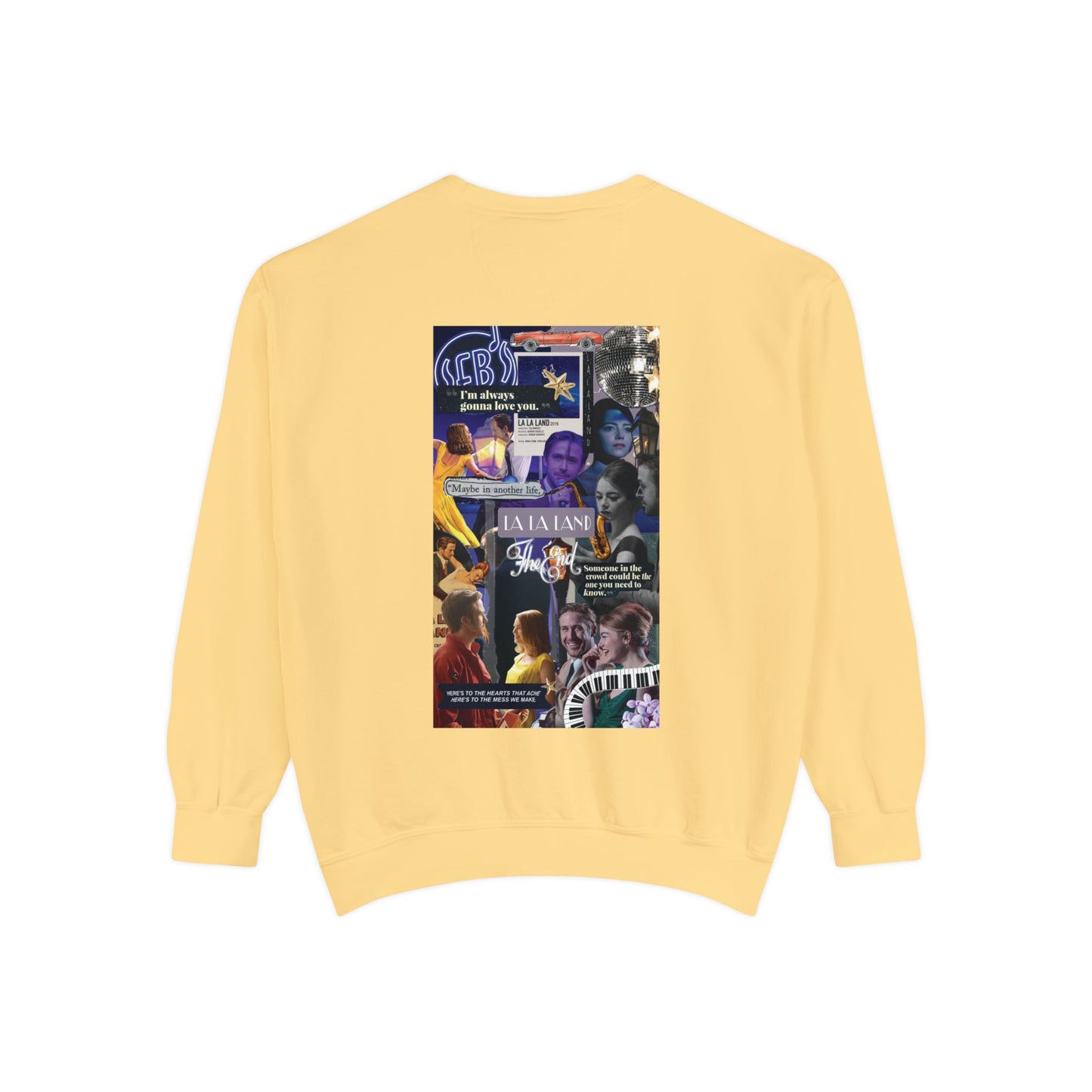 La La Land Unisex Garment-Dyed Sweatshirt