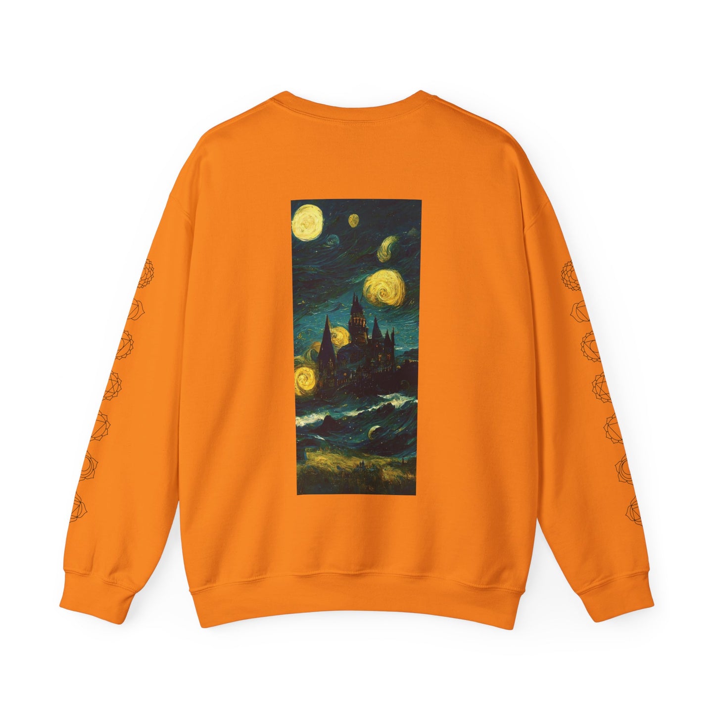 Starry Night Hogwarts Unisex Heavy Blend™ Crewneck Sweatshirt