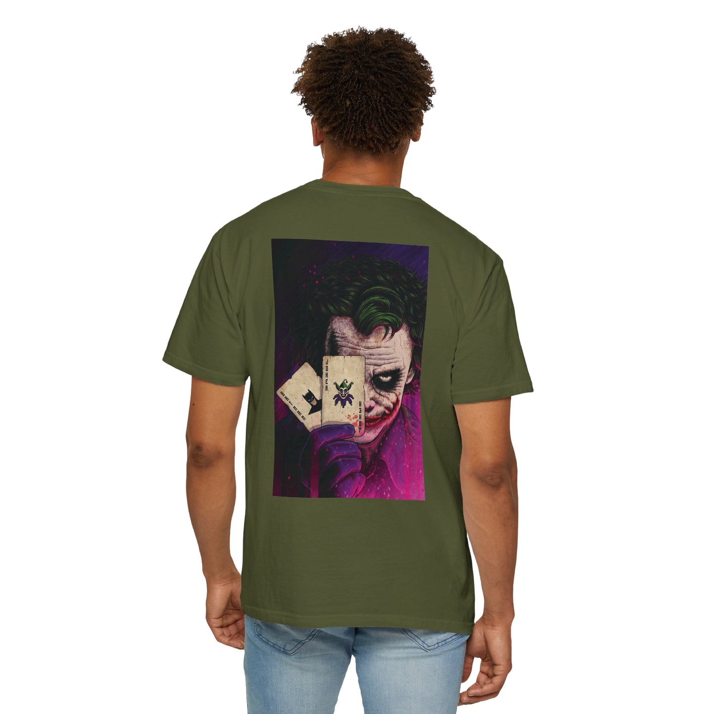 Joker Heath Ledger [2nd Edition] Unisex Garment-Dyed T-shirt