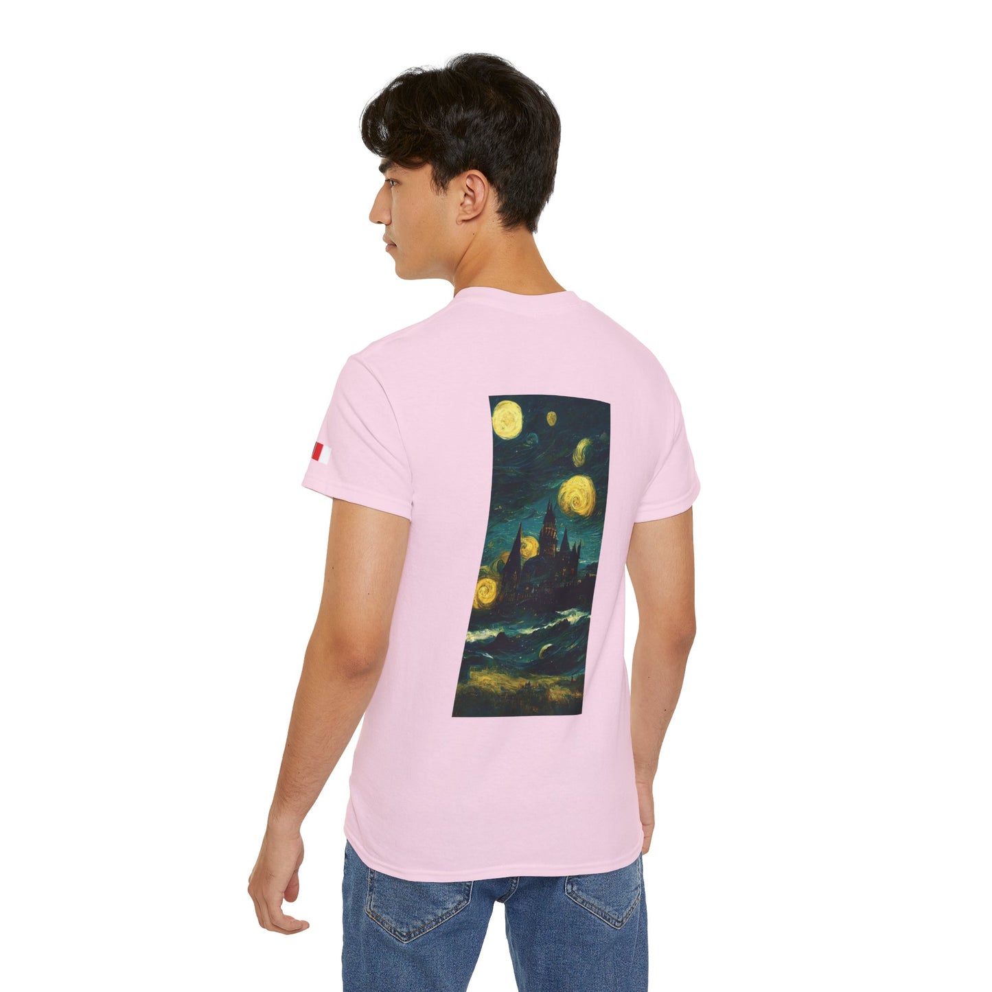 Starry Night Hogwarts Unisex Ultra Cotton Tee