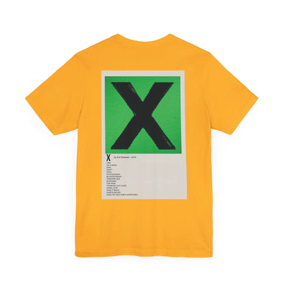 X by Ed Sheeran - 2014 Unisex Jersey Short Sleeve Tee