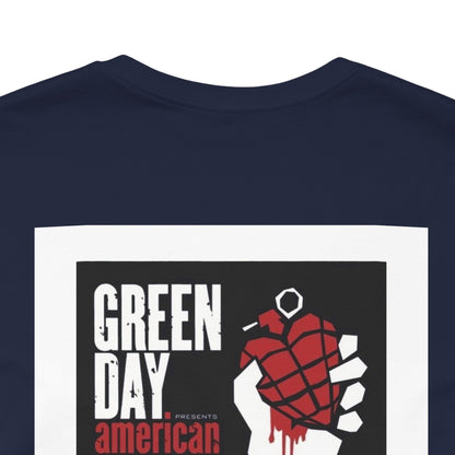 American Idiot by Green Day - 2004 Unisex Jersey Short Sleeve Tee