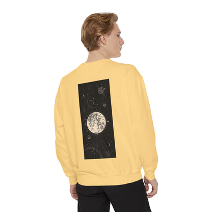 The Moon [1st Edition] Unisex Garment-Dyed Sweatshirt