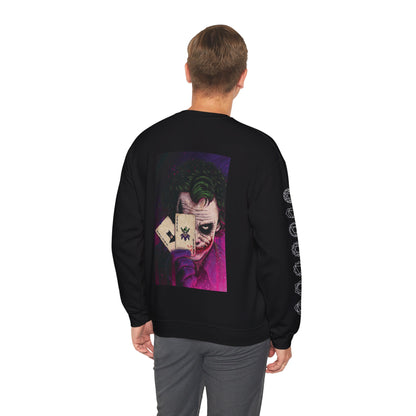 Joker Heath Ledger [2nd Edition] Unisex Heavy Blend™ Crewneck Sweatshirt