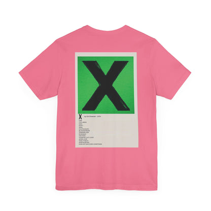 X by Ed Sheeran - 2014 Unisex Jersey Short Sleeve Tee